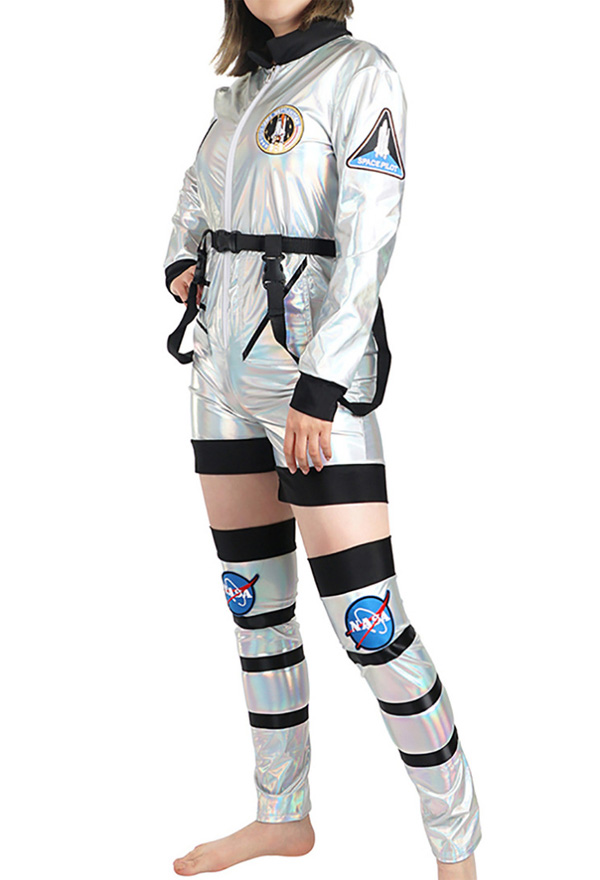 Combinaison Argent E Cosplay Astronaute Halloween Costume Vendre