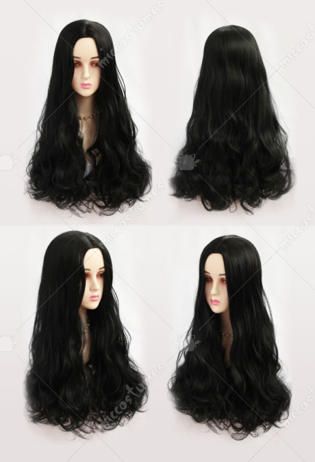 Morticia Addams Perucke Die Addams Family Cosplay Perucke In Top Qualitat