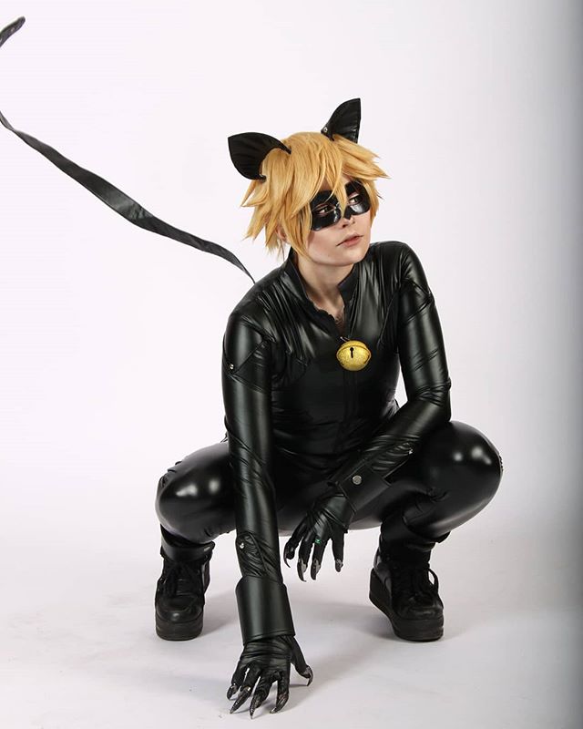 Miraculous Adrien Agreste Chat Noir Cosplay Costume For Sale