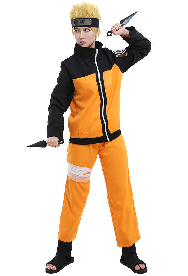 Naruto Uzumaki Cosplay Costume For Sale