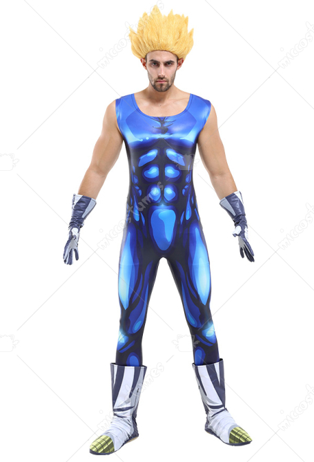 Vegeta Costume Dragon Ball Cosplay Bodysuit For Sale