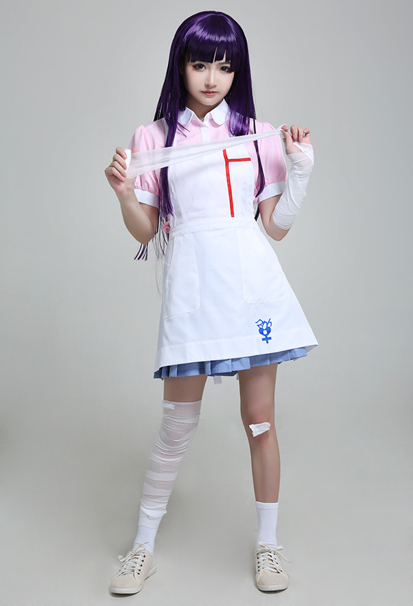 Mikan Tsumiki Kostum Danganronpa 2 Cosplay Outfit In Top Qualitat