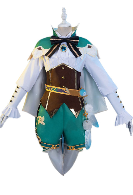 Bards Venti Costume - Genshin Impact Cosplay | Top Quality Fullset for Sale