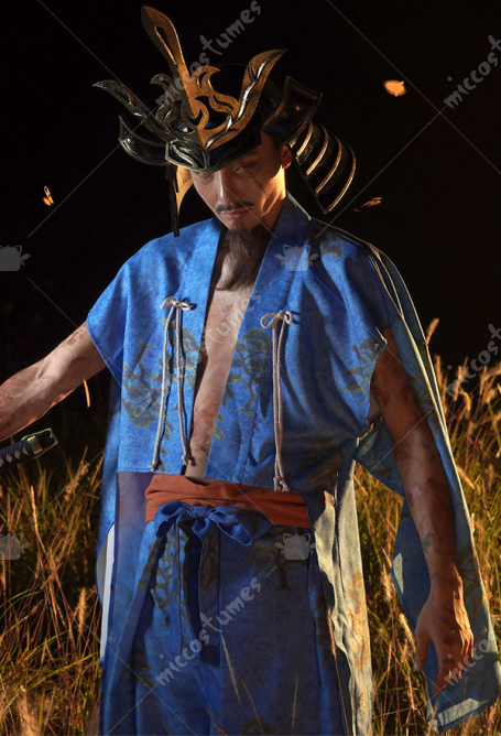 Genichiro Ashina Costume Sekiro Cosplay Wafuku For Sale