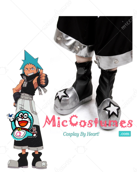 Soul Eater Black Star Cosplay Shoes For Sale