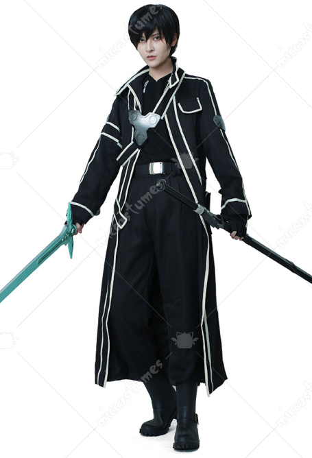 Sword Art Online Kirito Cosplay Costume For Sale