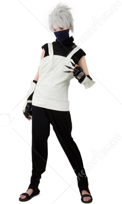 Naruto Hatake Kakashi Anbu Cosplay Costume For Sale