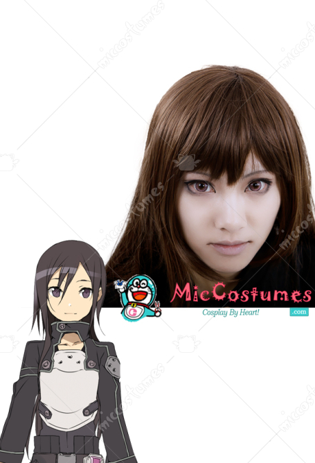 Sword Art Online 2 Phantom Bullet Gun Gale Online Kirito Cosplay Wig For Sale