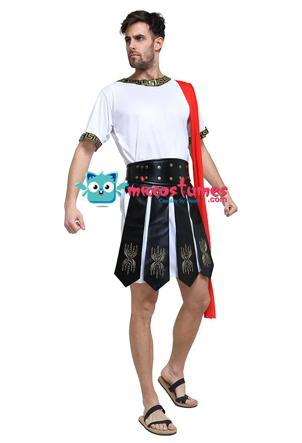Roman Belt and Apron - Leather Roman Soldier Gladiator Skirt | Belt for ...