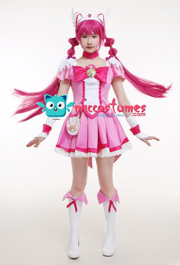 Clothing Shoes And Accessories Glitter Force Hoshizora Miyuki Cure Happy Dress Cosplay Costume 