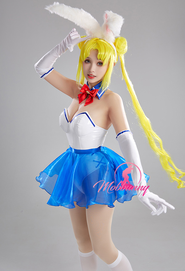 Halloween Sailor Moon Sexy Lingerie Bodysuit - Tsukino Usagi Bodysuit and  Skirt Set