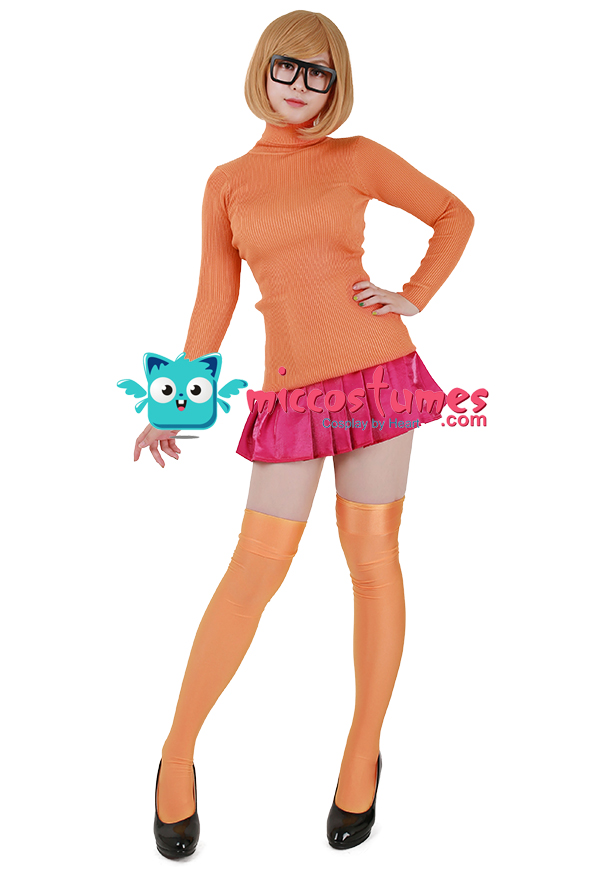 Velma Costume Scooby Doo Velma Cosplay Costume For Adult