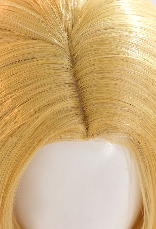 Johnny Joestar Wig Jojo Bizarre Adventure Cosplay Wig 「HSIU Brand」 Short  Blonde Hair Synthetic Wig +Free Wig Cap