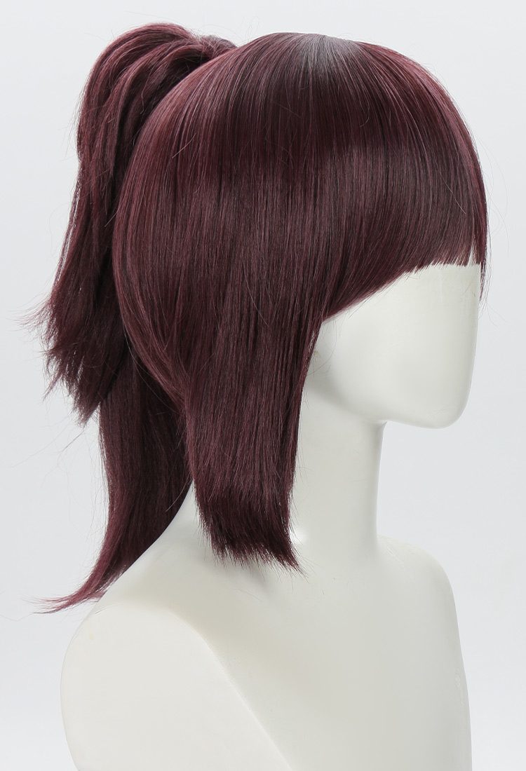 Hell's Paradise: Jigokuraku Yuzuriha of Keishu Purple Cosplay Wigs 35cm Hair